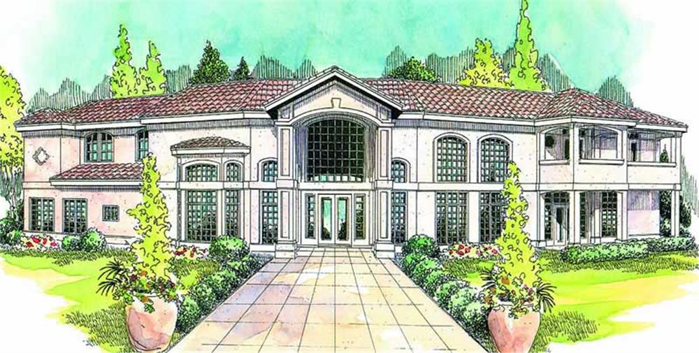 Main image for house plan # 13164