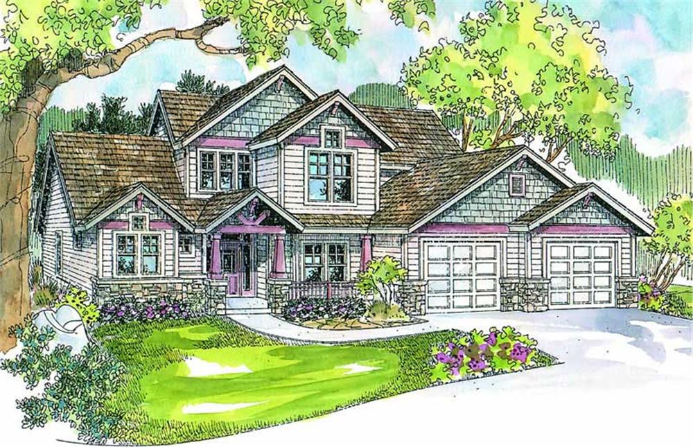Main image for house plan # 13238