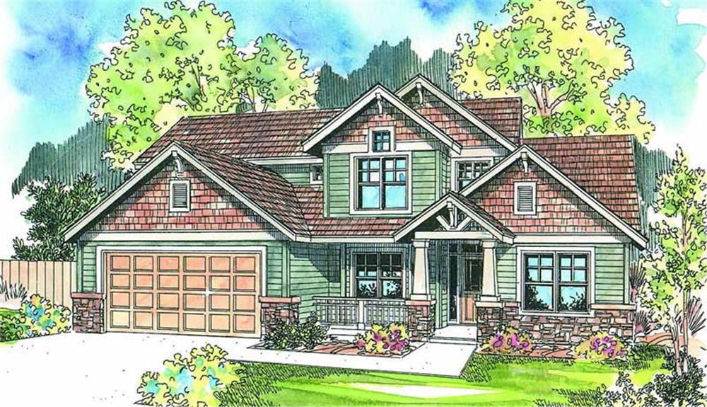 Main image for house plan # 13131