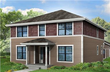 4-Bedroom, 2717 Sq Ft Traditional House Plan - 108-1832 - Front Exterior