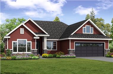 3-Bedroom, 2150 Sq Ft Country Home - Plan #108-1857 - Main Exterior