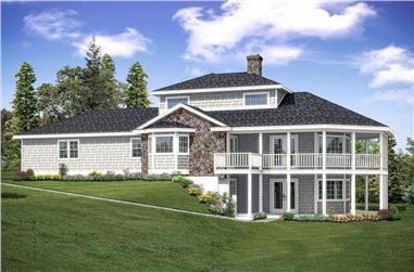 2-Bedroom, 1750 Sq Ft Cottage Home Plan - 108-1906 - Main Exterior