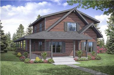 3-Bedroom, 2060 Sq Ft Farmhouse House - Plan #108-1937 - Front Exterior