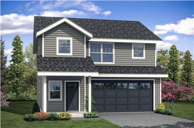 3-Bedroom, 1628 Sq Ft Traditional House - Plan #108-1939 - Front Exterior