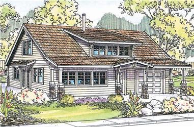 2-Bedroom, 1822 Sq Ft Country Home - Plan #108-1956 - Main Exterior