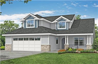 3–4-Bedroom, 2431 Sq Ft Country House - Plan #108-1978 - Front Exterior