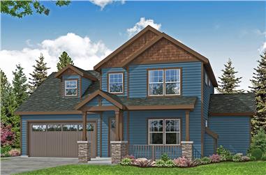4-Bedroom, 1780 Sq Ft Farmhouse House - Plan #108-2003 - Front Exterior