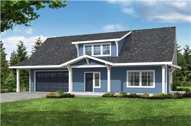 3-Bedroom, 2426 Sq Ft Country House - Plan #108-2008 - Front Exterior