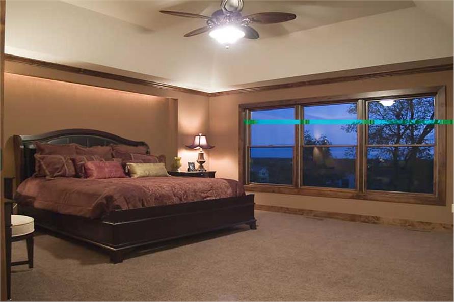 Master Bedroom of this 4-Bedroom,3770 Sq Ft Plan -3770