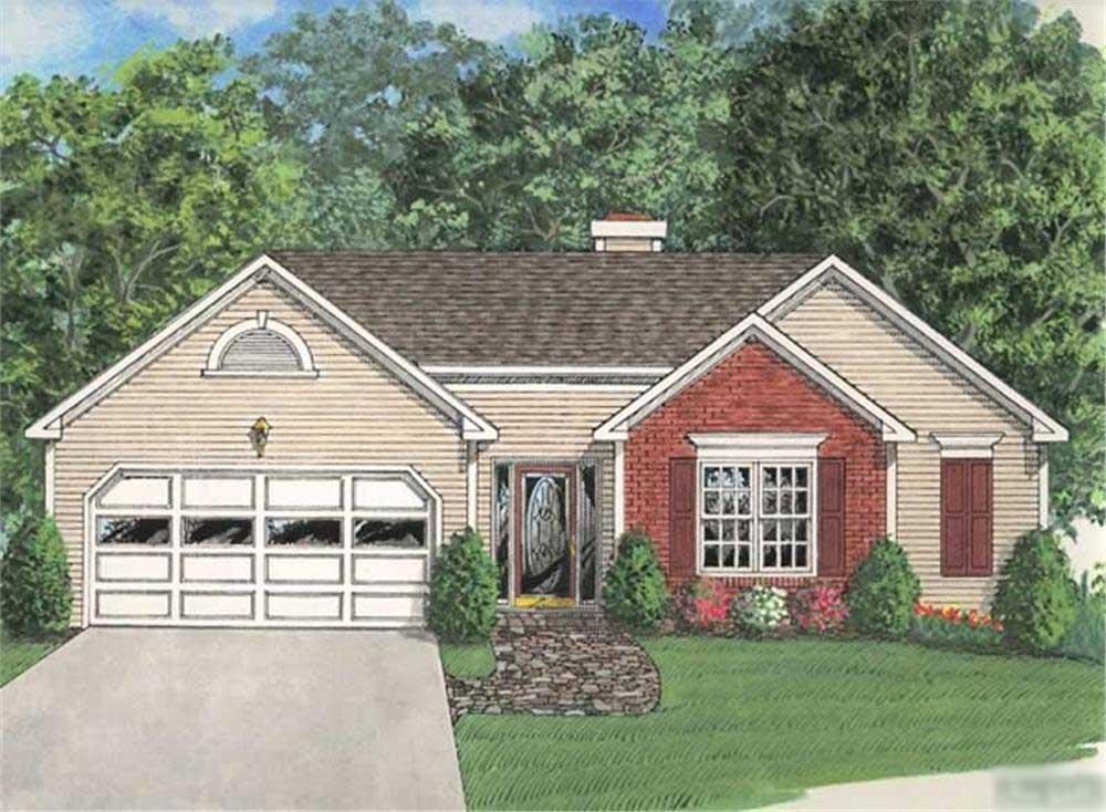 Main image for house plan # 14388