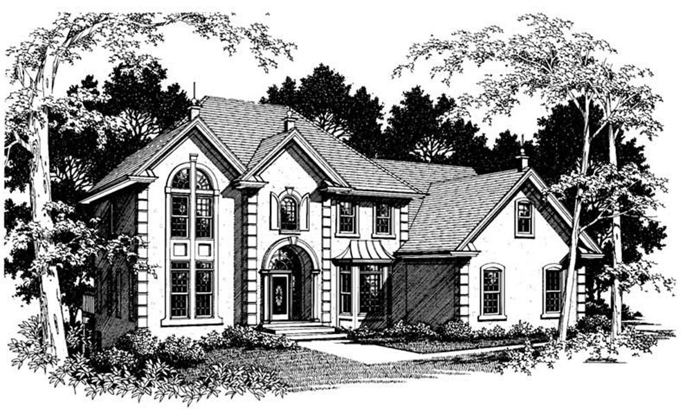 Main image for house plan # 14508