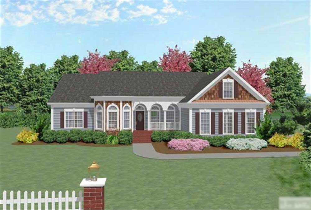 Main image for house plan # 14435