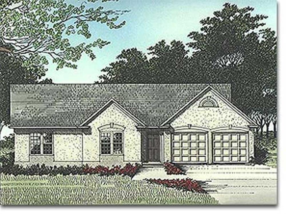 Main image for house plan # 14392