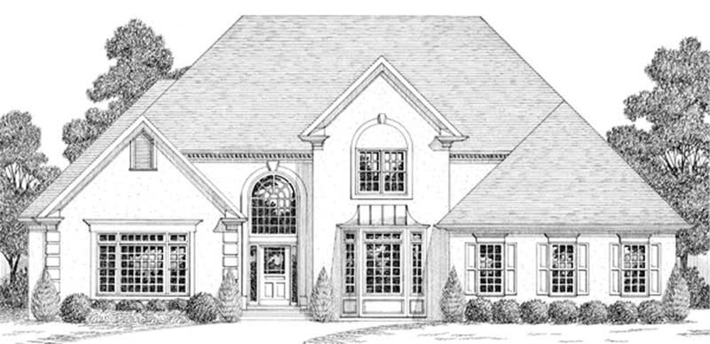 Main image for house plan # 14510