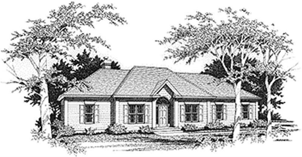 Main image for house plan # 14424