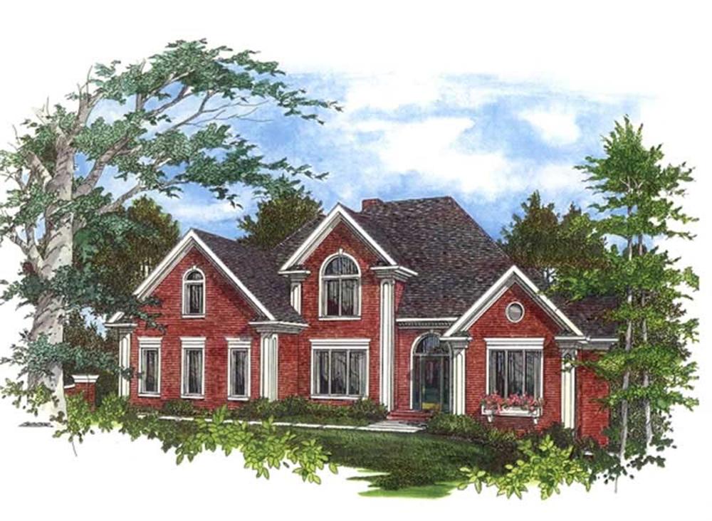 Main image for house plan # 14509