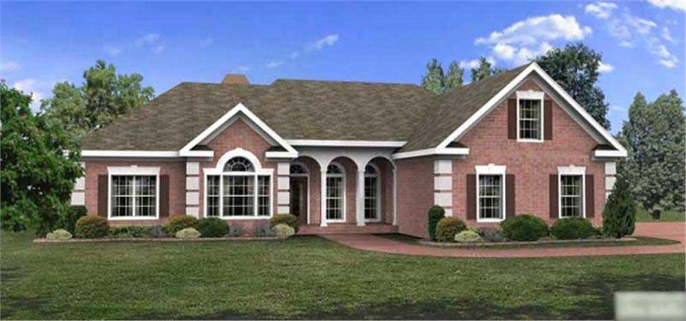 Main image for house plan # 14437