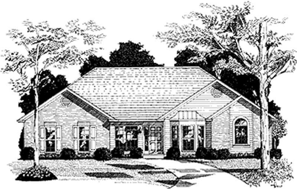Main image for house plan # 14444