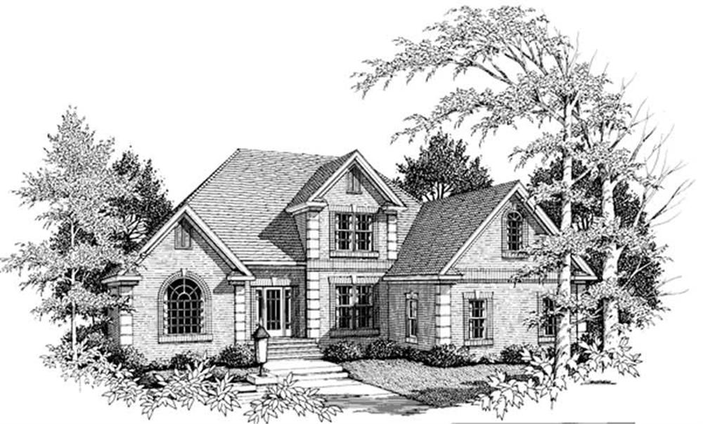 Main image for house plan # 14487