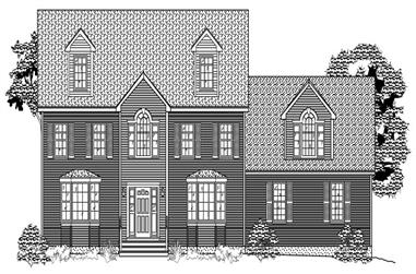 4-Bedroom, 3842 Sq Ft Country House Plan - 110-1112 - Front Exterior
