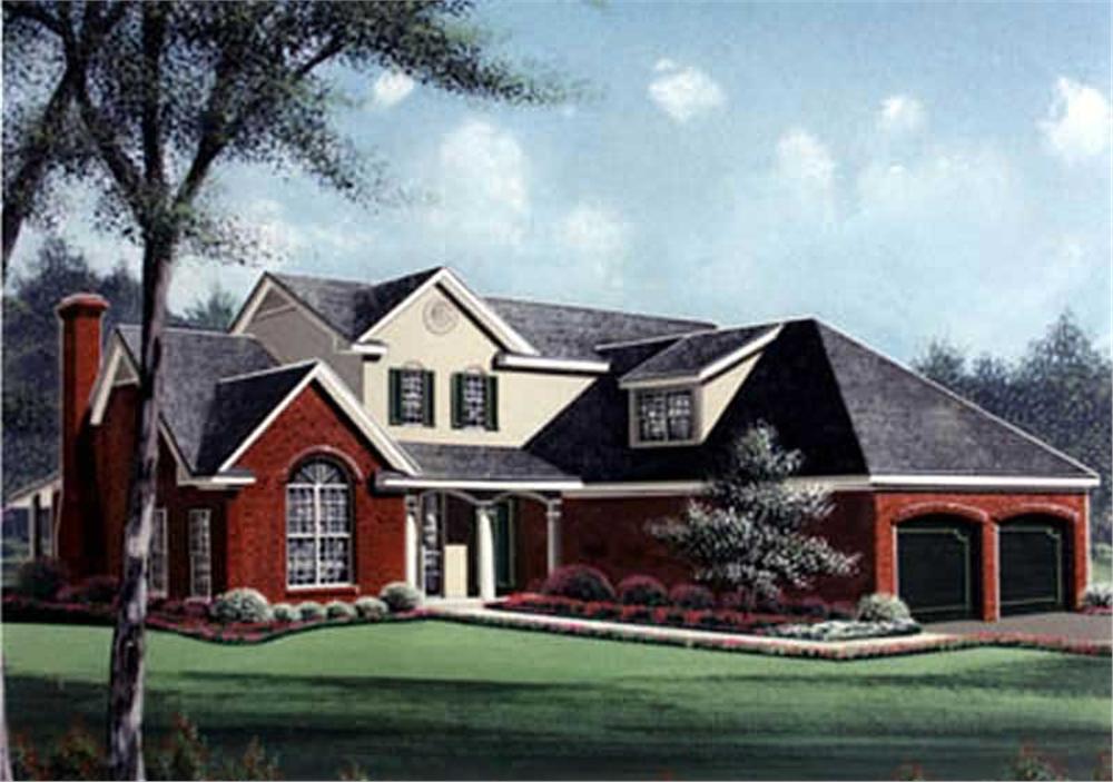Main image for house plan # 6005