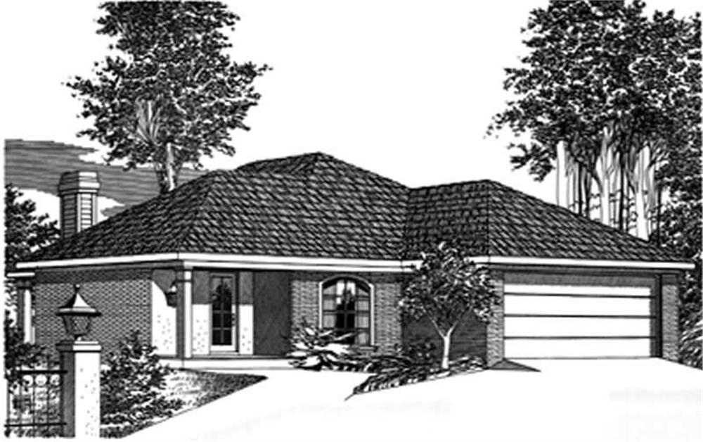 Main image for house plan # 5973
