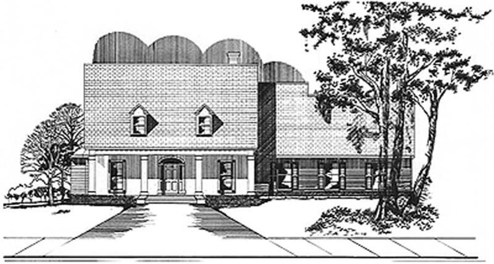 Main image for house plan # 6009