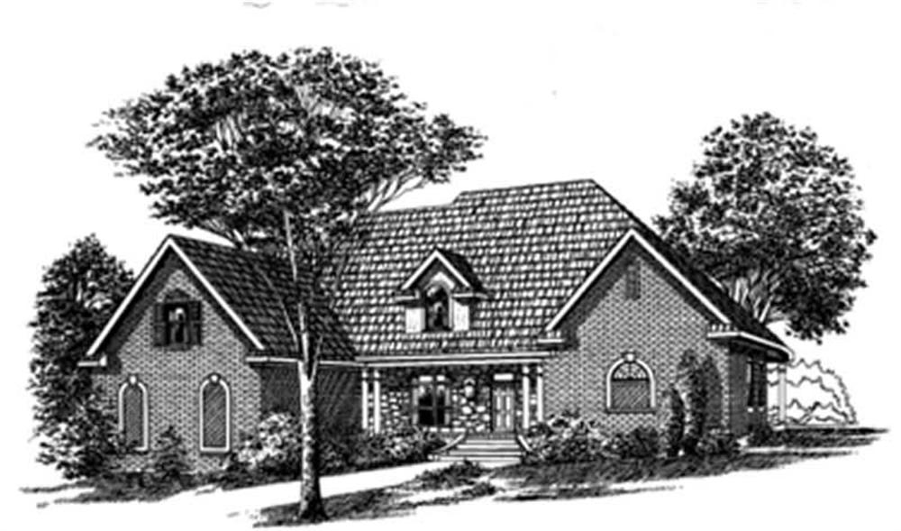 Main image for house plan # 6008