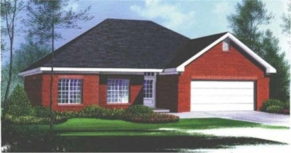 Main image for house plan # 5974