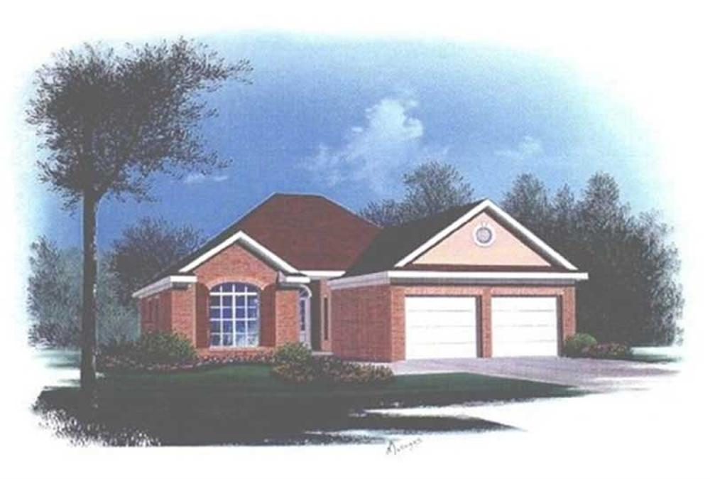 Main image for house plan # 5975