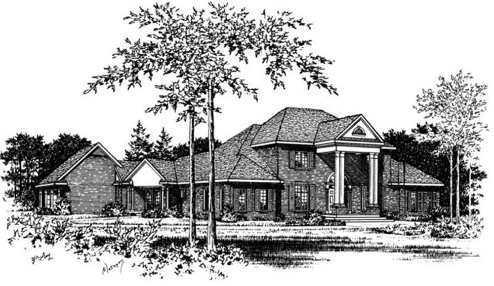 Main image for house plan # 6037
