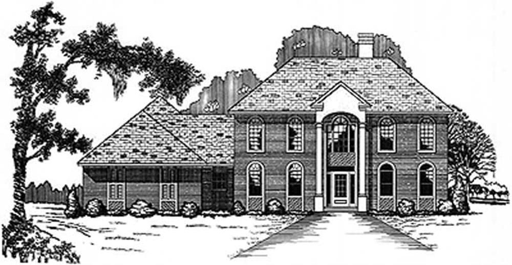 Main image for house plan # 6028