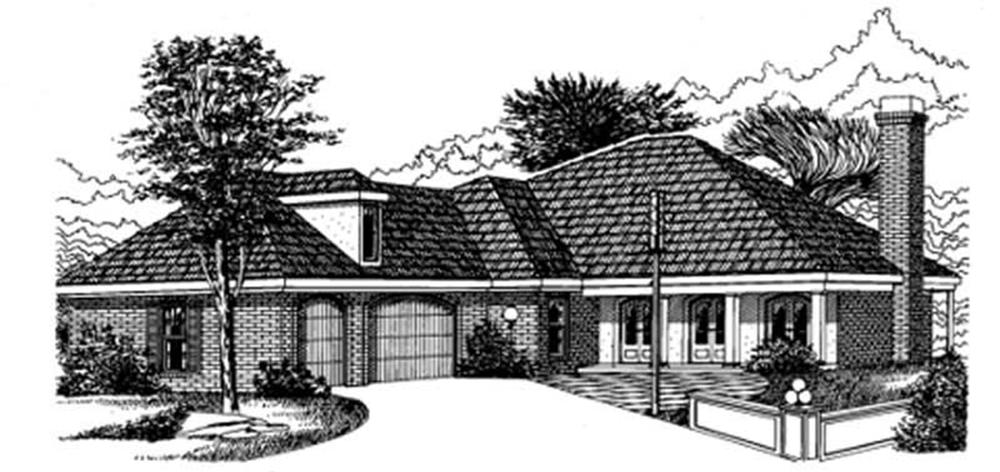 Main image for house plan # 6020