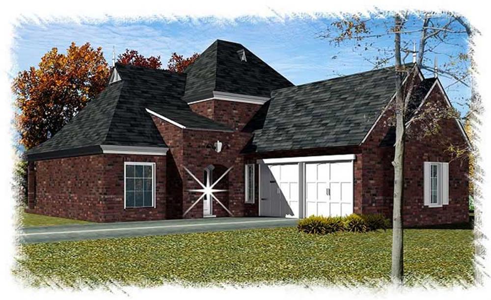 Main image for house plan # 9510