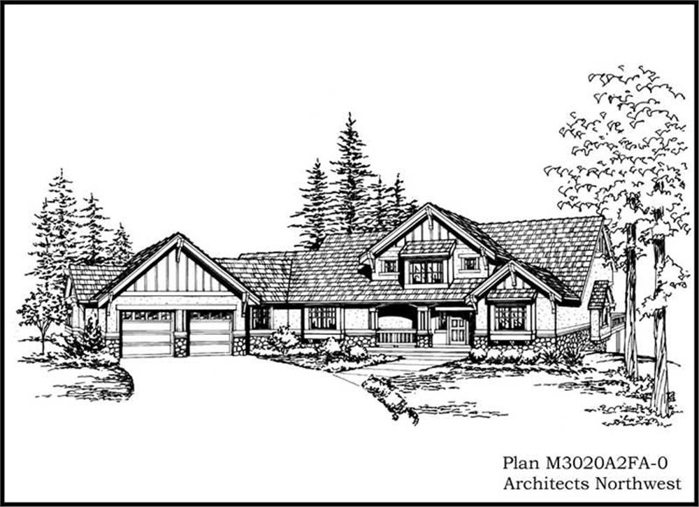 Main image for house plan # 14860