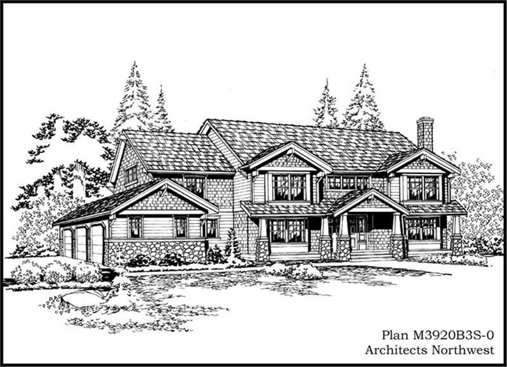 Main image for house plan # 15037