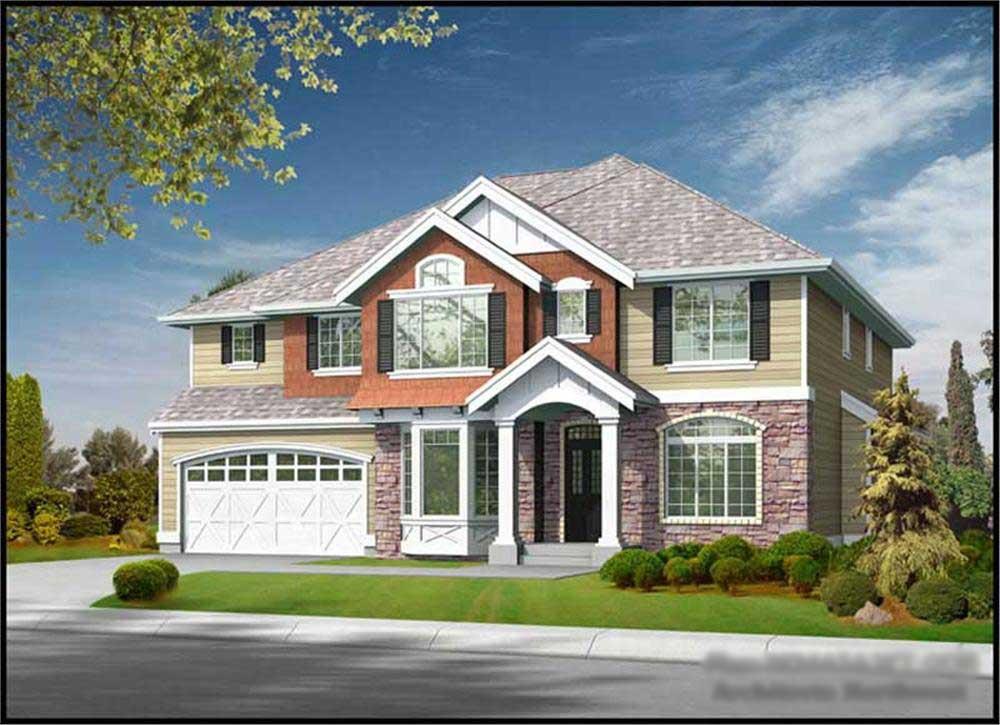 Main image for house plan # 14935