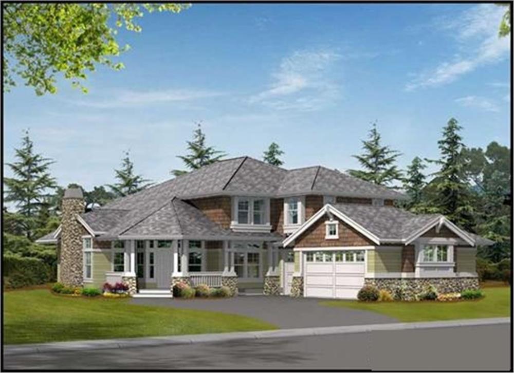 Main image for house plan # 14871