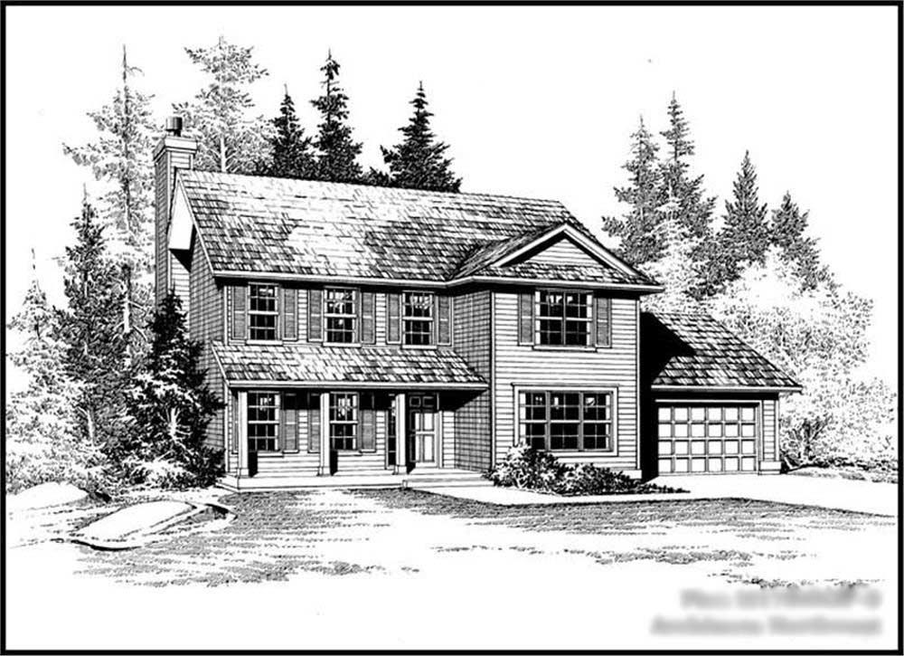 Main image for house plan # 14627