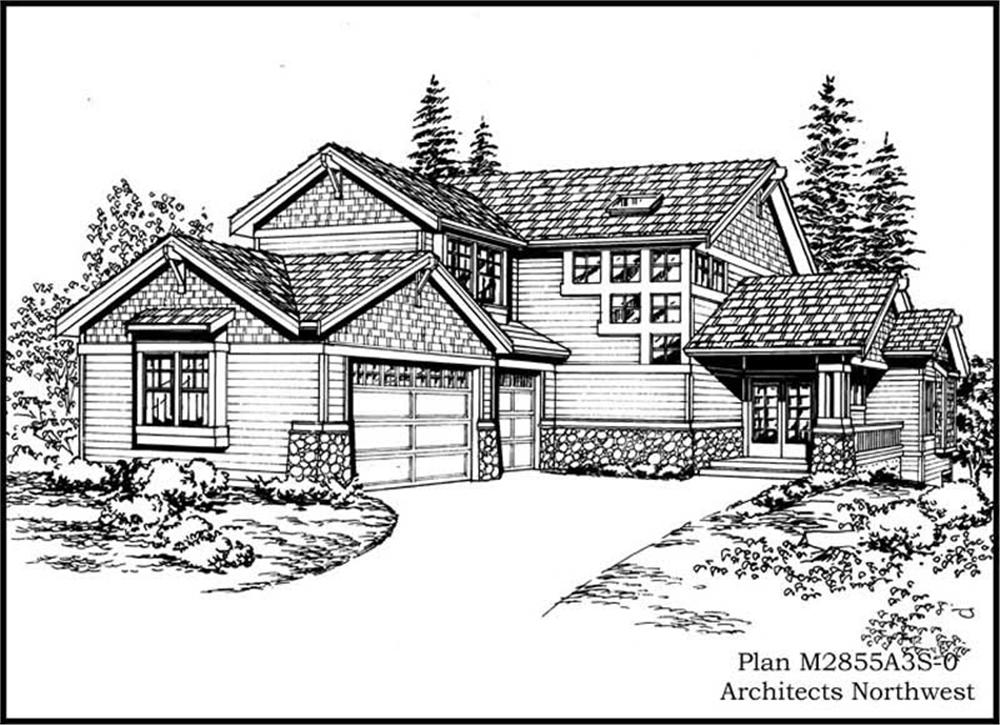 Main image for house plan # 14812