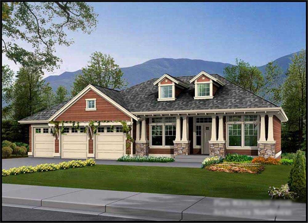 Main image for house plan # 15269