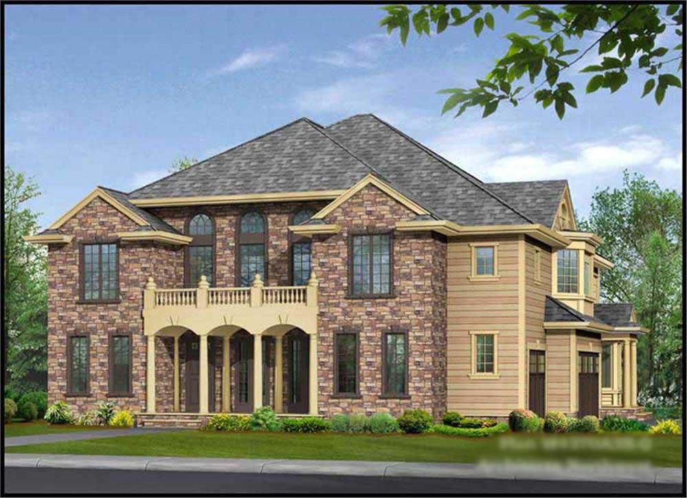 Main image for house plan # 15064