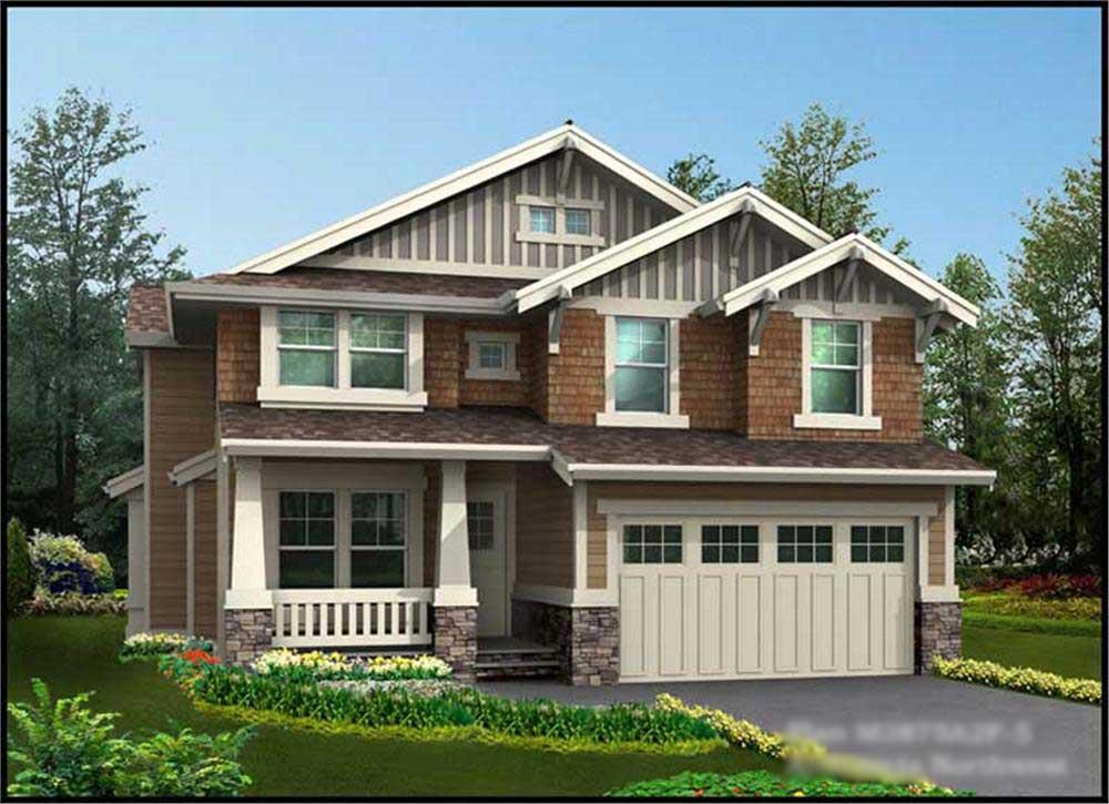Main image for house plan # 14818