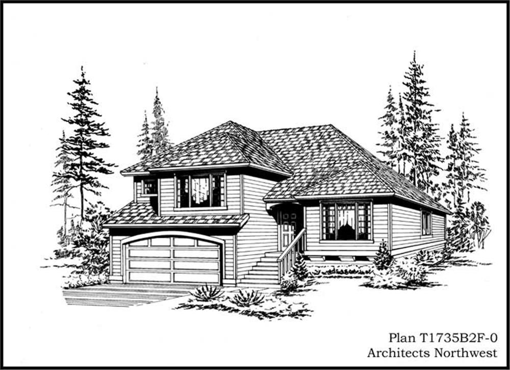 Main image for house plan # 15305