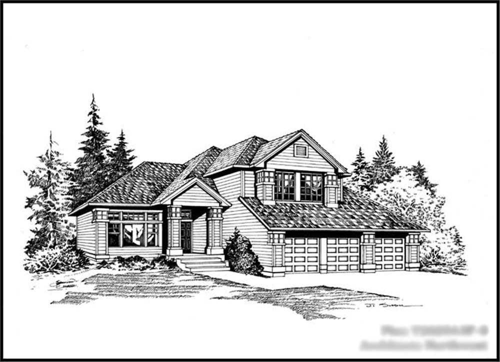 Main image for house plan # 15308