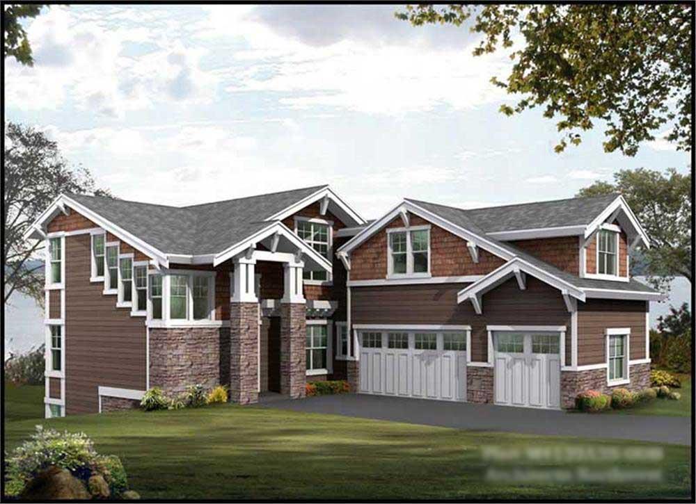 Main image for house plan # 15055