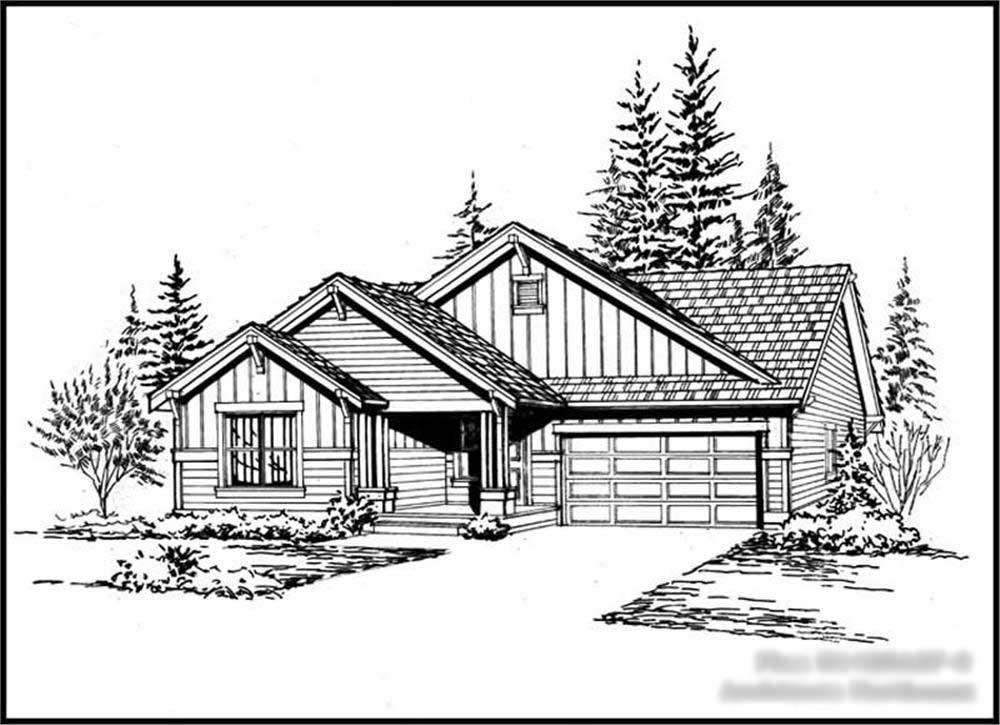 Main image for house plan # 15174