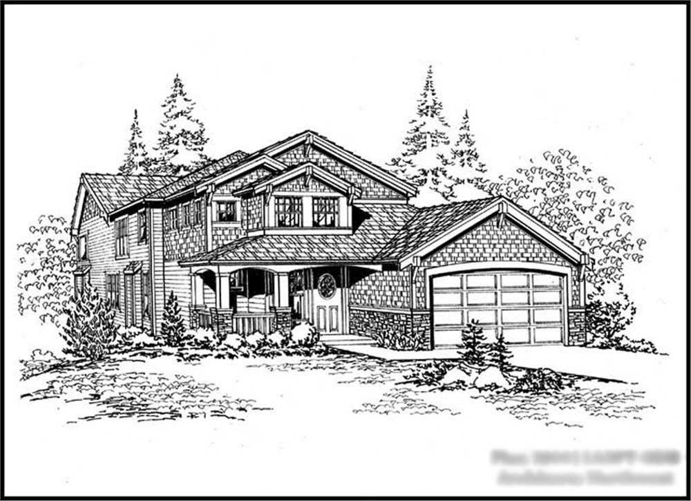 Main image for house plan # 15066