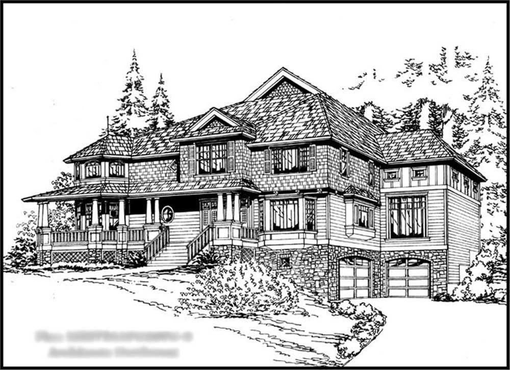 Main image for house plan # 15142