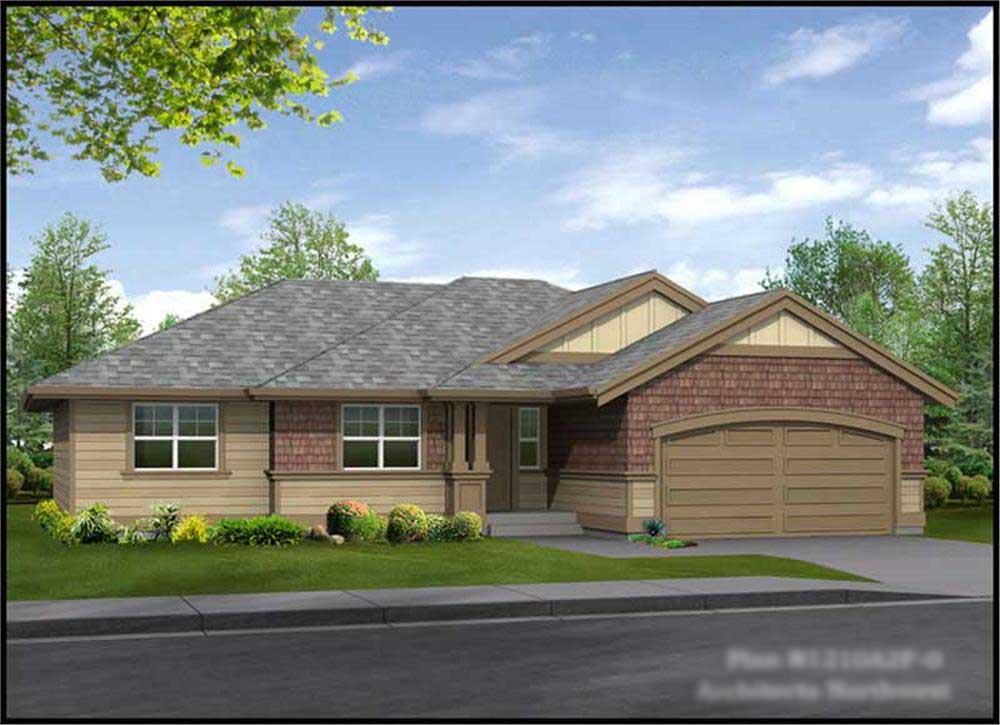 Main image for house plan # 15173